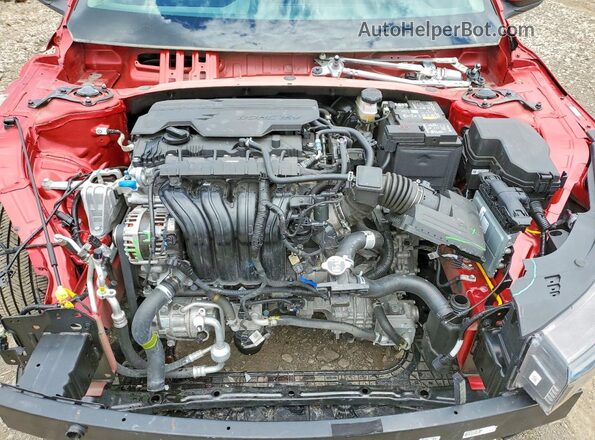 3KPFT4DE4SE137242 2025 KIA K4 Red Rear interior view