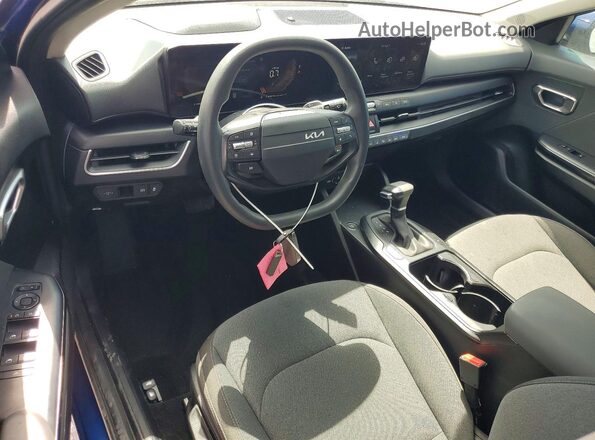 3KPFT4DE4SE240743 2025 KIA K4 Blue Вид панелі приладів