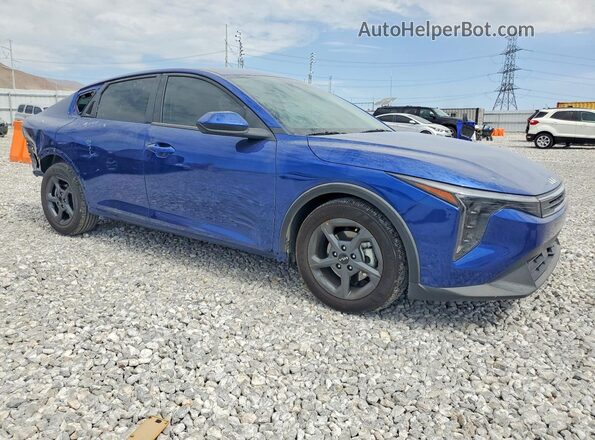 3KPFT4DE4SE240743 2025 KIA K4 Blue Передня права чверть
