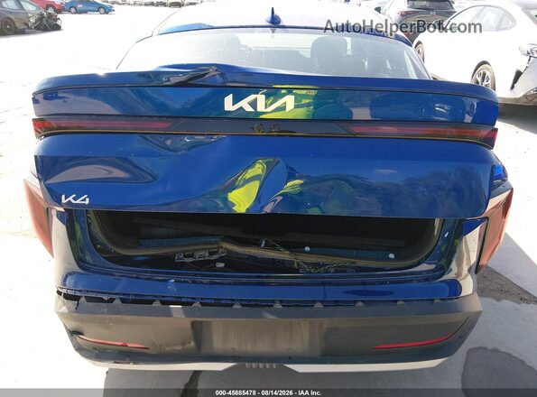 3KPFT4DE4TE264686 2026 KIA K4 Blue Вид спереду