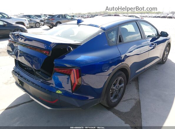 3KPFT4DE4TE264686 2026 KIA K4 Blue Задня права чверть