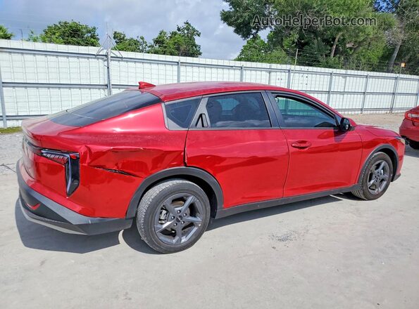 3KPFT4DE4TE278541 2026 KIA K4 Красный Задняя правая четверть