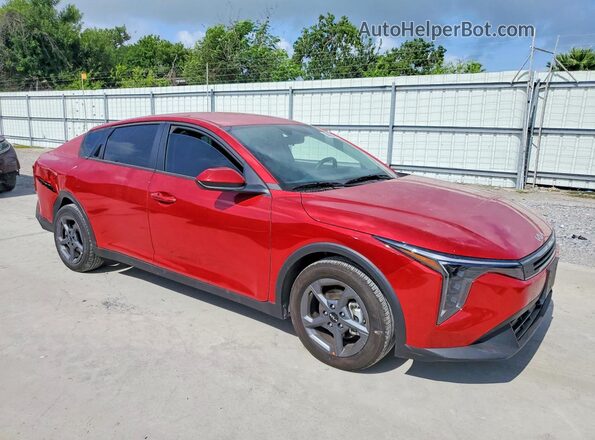 3KPFT4DE4TE278541 2026 KIA K4 Красный Передняя правая четверть
