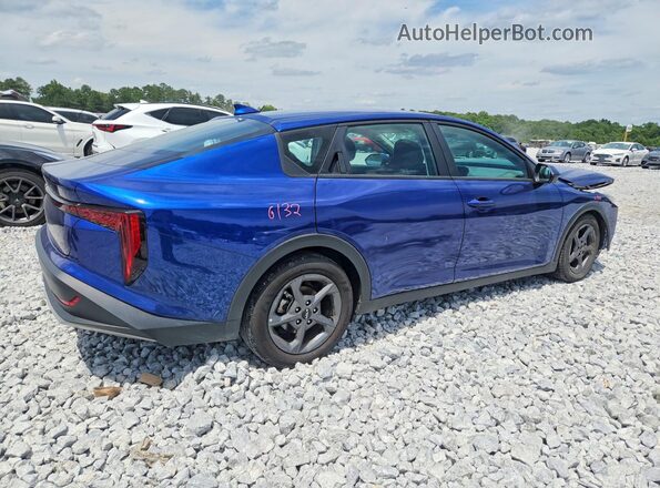 3KPFT4DE5SE088486 2025 KIA K4 Blue უკანა მარჯვენა
