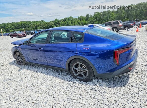 3KPFT4DE5SE088486 2025 KIA K4 Blue უკანა მარცხენა