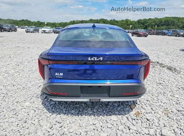 3KPFT4DE5SE088486 2025 KIA K4 Blue უკანა ხედი