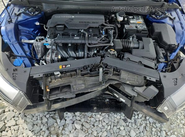 3KPFT4DE5SE088486 2025 KIA K4 Blue უკანა სალონის ხედი