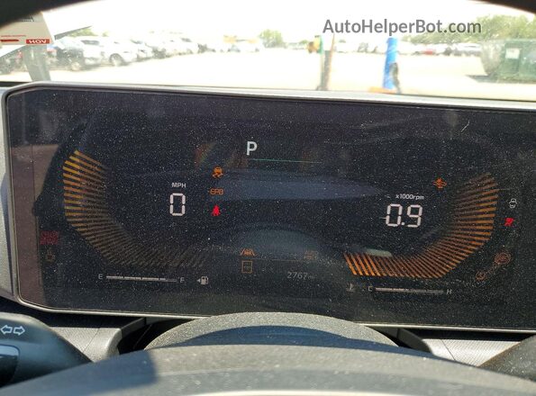 3KPFT4DE5SE241741 2025 KIA K4 Gray ხელსაწყოთა პანელის ხედი