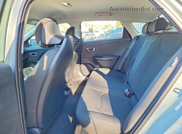 3KPFT4DE5TE254054 2026 KIA K4 Gray Rear seats view