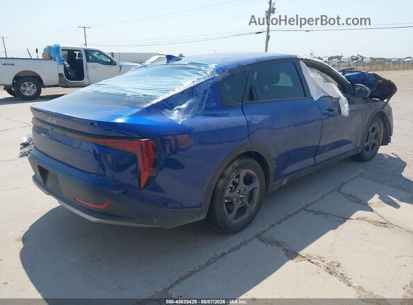3KPFT4DE6SE044335 2025 KIA K4 Blue Задня права чверть