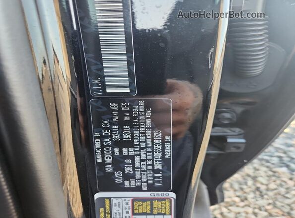 3KPFT4DE6SE081823 2025 KIA K4 Black Widok komory silnika