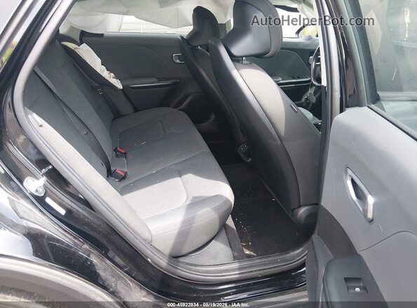3KPFT4DE6SE239478 2025 KIA K4 Black VIN კოდის სტიკერის ხედი