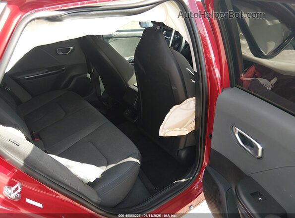 3KPFT4DE7SE006404 2025 KIA K4 Red VIN sticker view