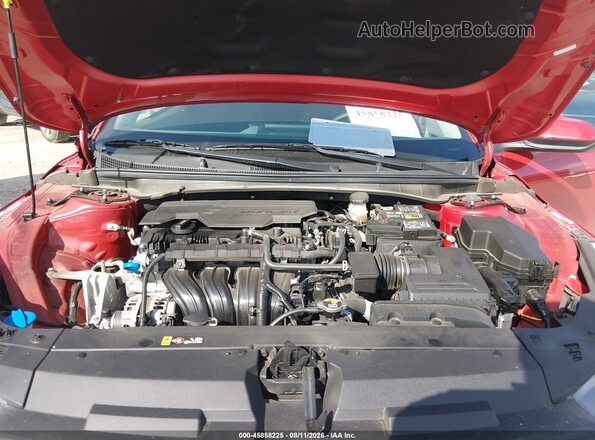 3KPFT4DE7SE006404 2025 KIA K4 Red Rear view