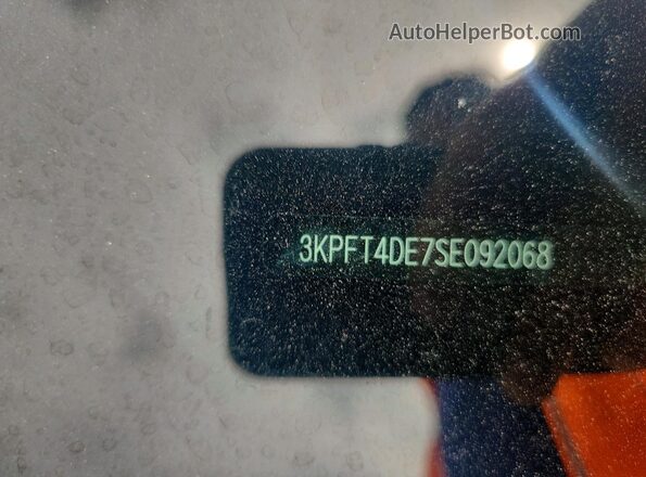3KPFT4DE7SE092068 2025 KIA K4 Gray Engine compartment view