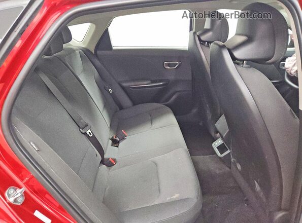 3KPFT4DE7SE154729 2025 KIA K4 Red Rear seats view