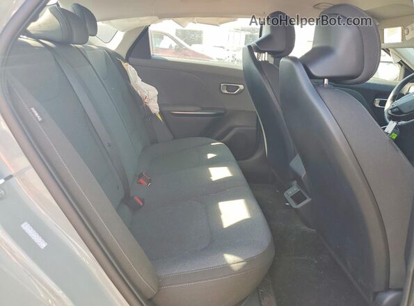 3KPFT4DE7SE201175 2025 KIA K4 Gray Rear seats view