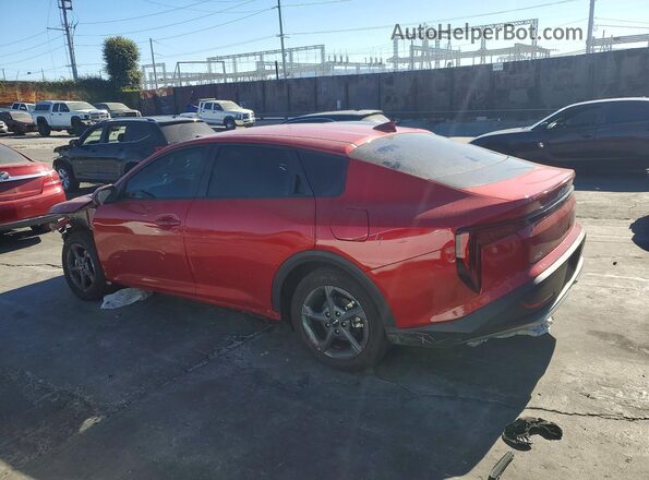 3KPFT4DE7SE233429 2025 KIA K4 Red Trasero izquierdo