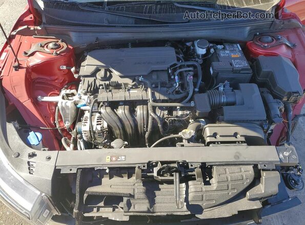 3KPFT4DE7SE233429 2025 KIA K4 Red Vista interior trasera