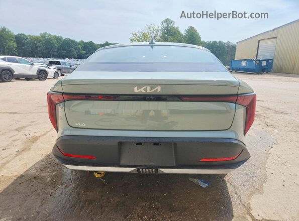 3KPFT4DE7TE329594 2026 KIA K4 Turquoise უკანა ხედი