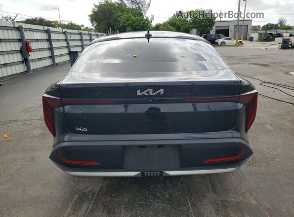 3KPFT4DE8SE097134 2025 KIA K4 Black Rear view