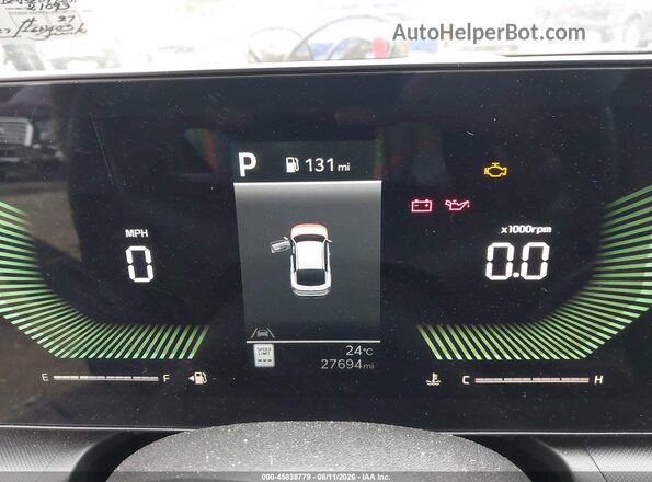 3KPFT4DE8SE097201 2025 KIA K4 Gray Vista de los asientos traseros