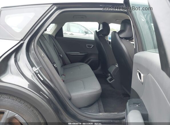 3KPFT4DE8SE097201 2025 KIA K4 Gray Vista de la etiqueta del VIN