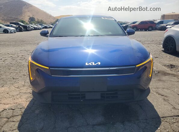 3KPFT4DE8SE180319 2025 KIA K4 Blue წინა ხედი