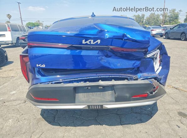 3KPFT4DE8SE180319 2025 KIA K4 Blue უკანა ხედი