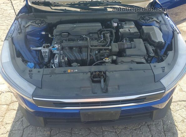3KPFT4DE8SE180319 2025 KIA K4 Blue უკანა სალონის ხედი