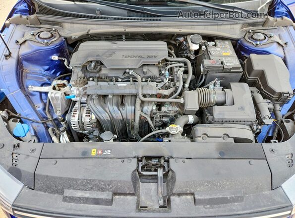 3KPFT4DE9SE010728 2025 KIA K4 Blue Widok wnętrza z tyłu