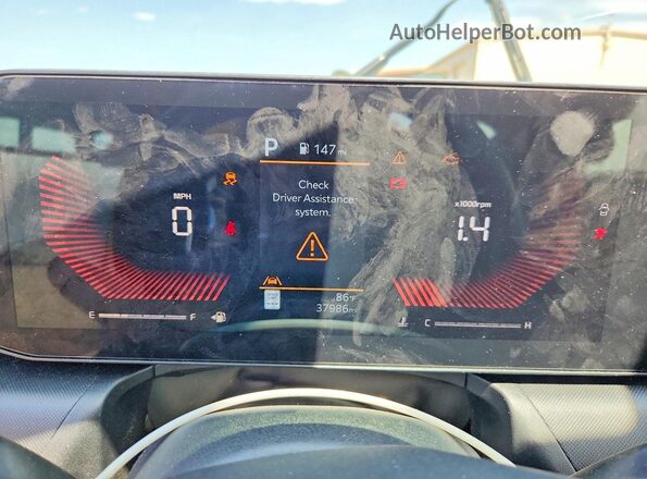 3KPFT4DE9SE048914 2025 KIA K4 Gray Սարքավորումների վահանակի տեսք