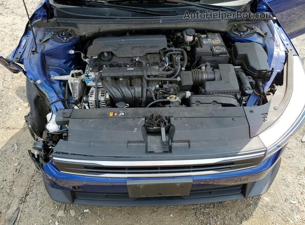 3KPFT4DE9SE094453 2025 KIA K4 Blue Вид задньої частини салону