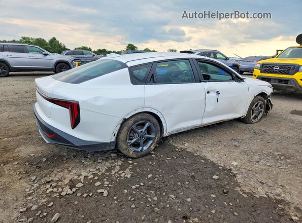 3KPFT4DE9SE214266 2025 KIA K4 White Задня права чверть
