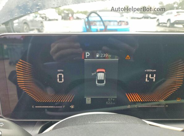 3KPFT4DE9SE225302 2025 KIA K4 Black Instrument cluster view