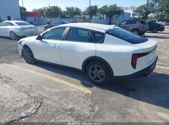 3KPFT4DE0SE157679 2025 KIA K4 White Задня ліва чверть
