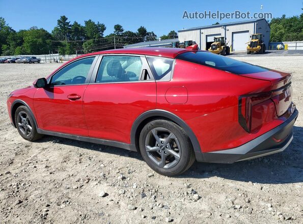 3KPFT4DEXSE006655 2025 KIA K4 Red Rear left