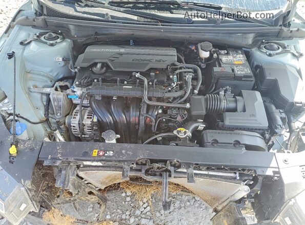 3KPFT4DEXSE019826 2025 KIA K4 Turquoise უკანა სალონის ხედი