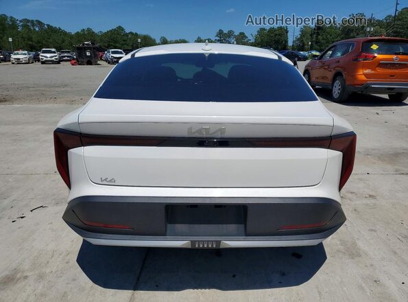 3KPFT4DEXSE048100 2025 KIA K4 White Rear view