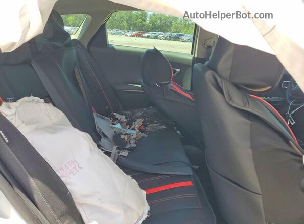 3KPFT4DEXSE048100 2025 KIA K4 White Rear seats view