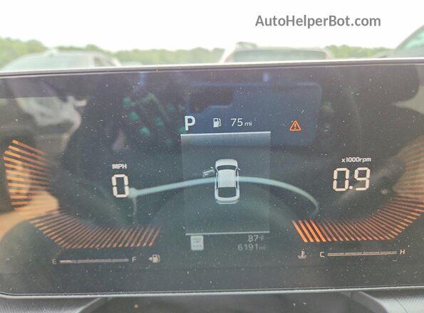 3KPFT4DEXSE222425 2025 KIA K4 Черный Вид щитка приборов