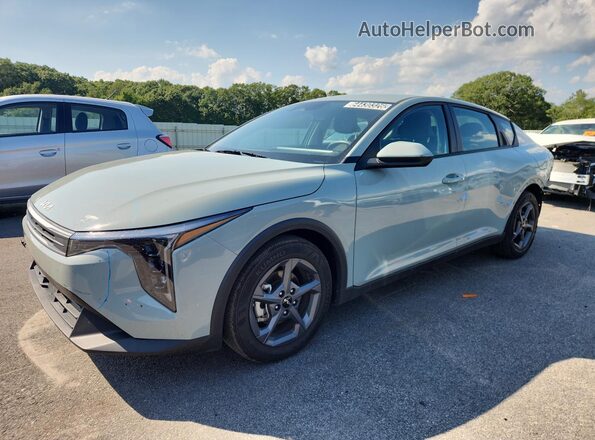 3KPFT4DEXTE252526 2026 KIA K4 Turquoise VIN კოდის სტიკერის ხედი