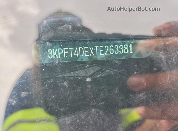 3KPFT4DEXTE263381 2026 KIA K4 Серый Вид наклейки с VIN-кодом