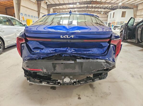 3KPFT4DEXTE284084 2026 KIA K4 Blue უკანა ხედი
