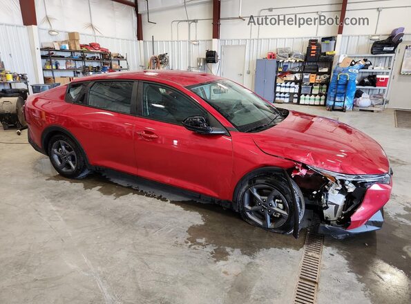 3KPFT4DEXTE299099 2026 KIA K4 Red VIN კოდის სტიკერის ხედი