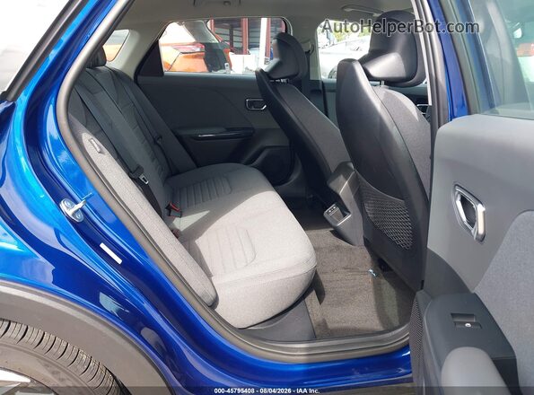 3KPFU4DE0SE208143 2025 KIA K4 Blue Vista de la etiqueta del VIN