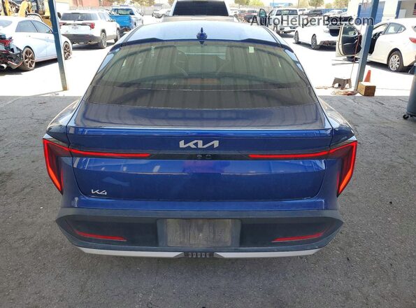 3KPFU4DE2SE081685 2025 KIA K4 Blue Rear view