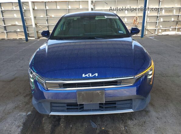 3KPFU4DE2SE081685 2025 KIA K4 Blue Front view