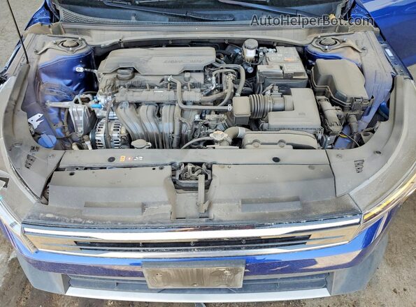 3KPFU4DE2SE081685 2025 KIA K4 Blue Rear interior view