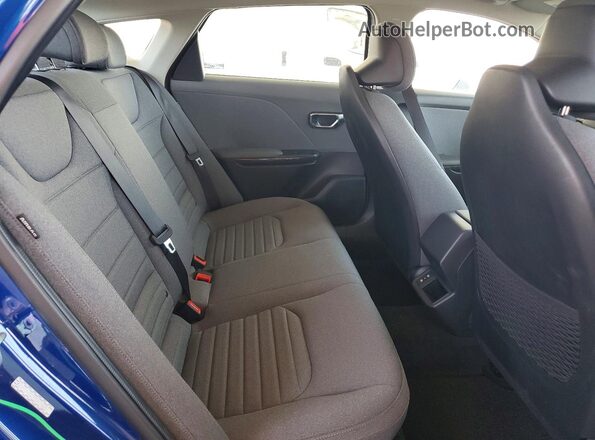 3KPFU4DE2SE081685 2025 KIA K4 Blue Rear seats view